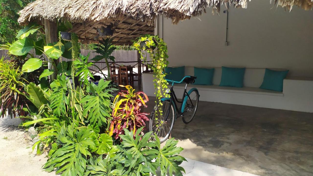Posada Mykonos Bacalar Esterno foto