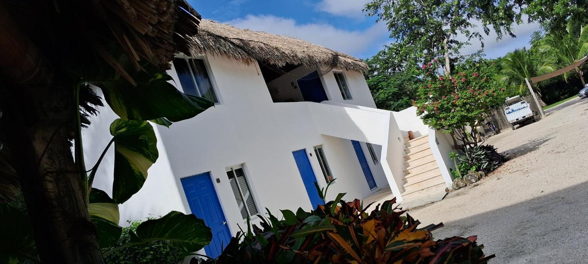 Posada Mykonos Bacalar Esterno foto