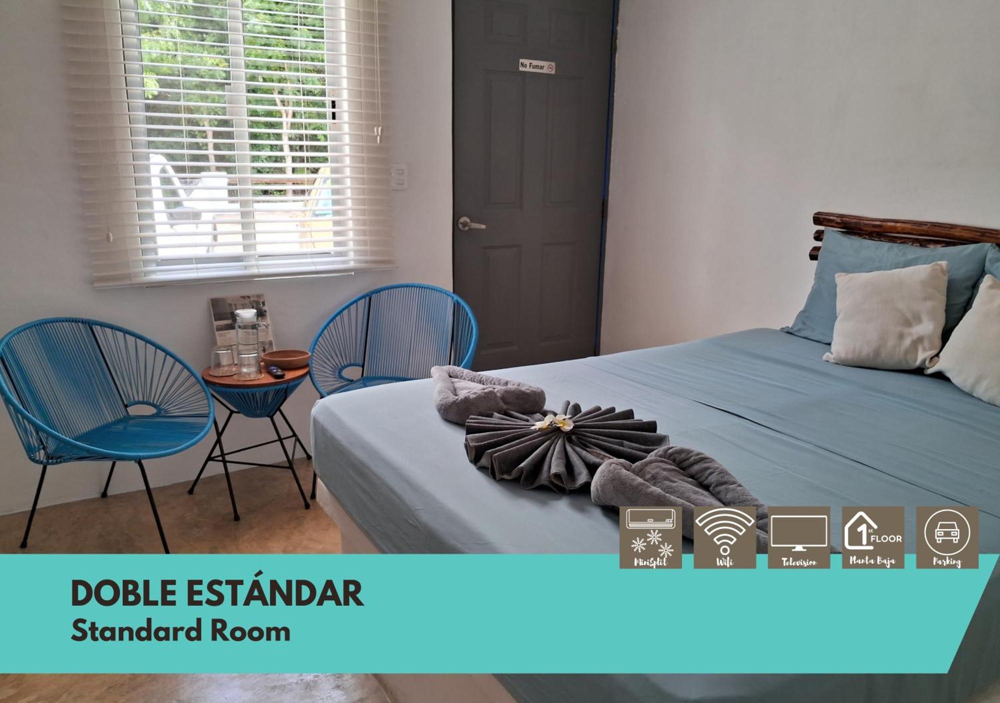 Posada Mykonos Bacalar Esterno foto