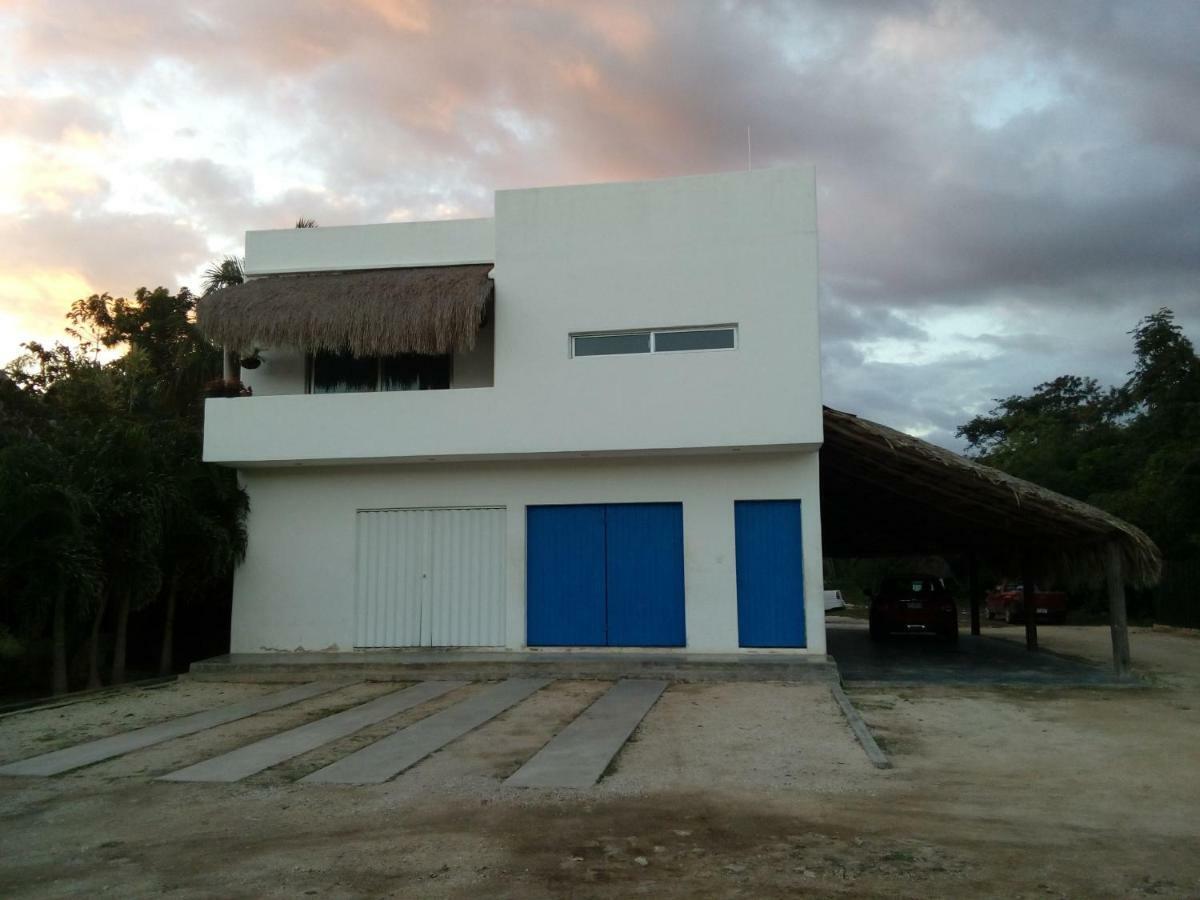 Posada Mykonos Bacalar Esterno foto